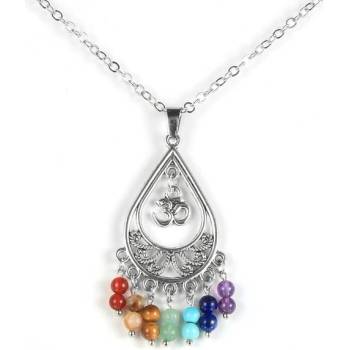 Naky Řetízek s přívěskem 7 čaker N2257