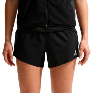 Nike Дамски шорти за бягане Nike Women's ACG Trail Dri-Fit MRBF 4'' Shorts AOP Running shorts - Black / Black / Summit White (112-4577-0114)