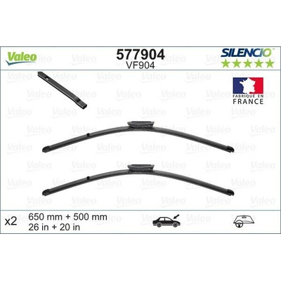 Valeo VF904 650+500 mm 577904