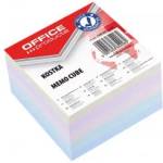 Office products Кубче с цветни листчета подлепено 85х85мм. 400 листа