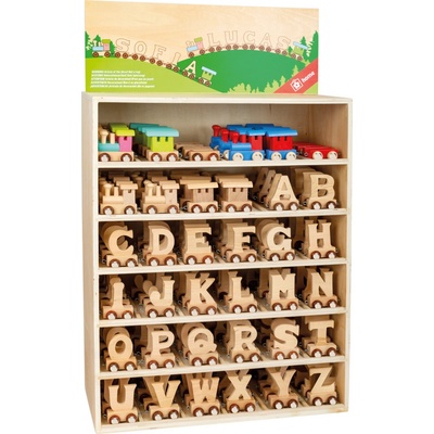 Small Foot Vláčik vláčikodráhy abeceda 1 ks