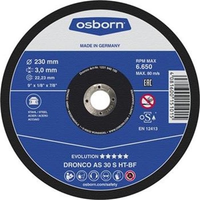 Osborn Kotouč řezný 125 x 3,0 x 22,2 mm 1123940100