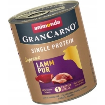 Animonda GranCarno Adult Single Protein Supreme čisté jahňacie 6 x 400 g