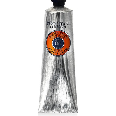 L'Occitane Shea Butter 15% Foot Cream Dry Skin 150 ml опция Нова опаковка
