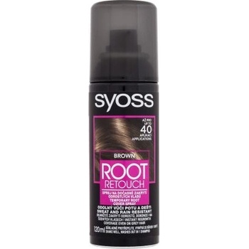 Syoss Root Retoucher tmavě hnědý sprej na odrosty 120 ml