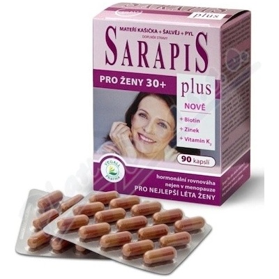 Sarapis plus pro ženy 30+ 90 kapsúl