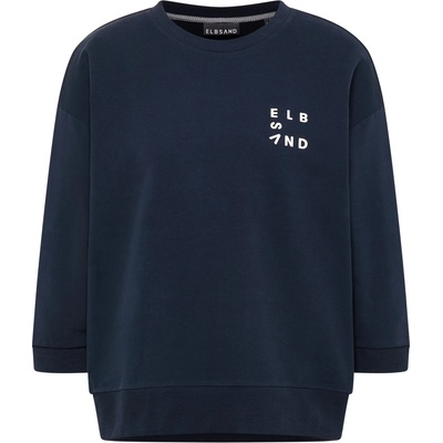 ELBSAND Дамски пуловер ELBSAND Women's Parvin Jumper - Coldwater / White (117-3704-0313)