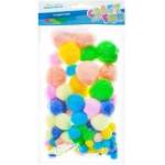 Craft with fun Decorative ornament pastel pompons