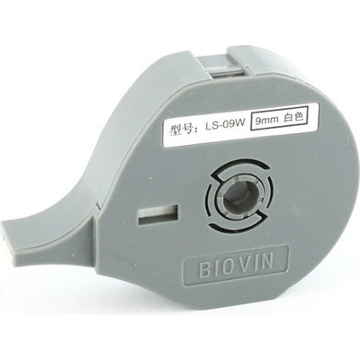Štítková páska LS-09W biela, 9 mm x 8 m