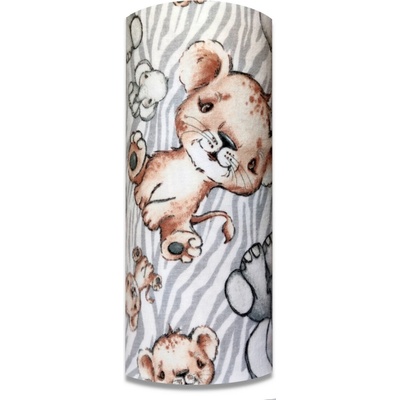 Ega Kids Flanelová plienka Safari sivé