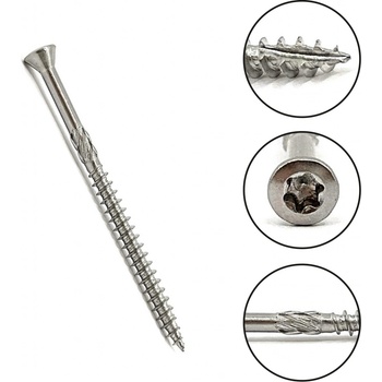 SVX Skrutka terasová A2 4x60mm 200ks 4x60mm