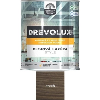 Drevolux Style 2,5 l orechovo Hnedá
