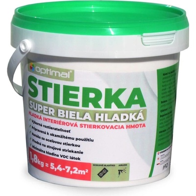 Optimal Stierka 1,8kg - hladká stierková hmota