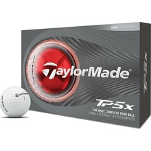 TaylorMade TP5x biele 3 x 3 ks
