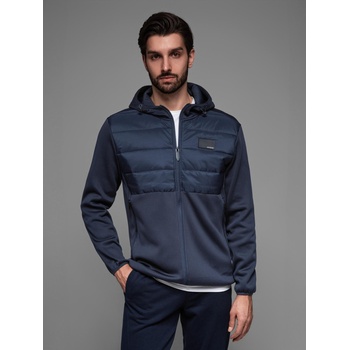 Ombre Clothing Мъжко леко цветно спортно яке с полар Ombre Clothing Ombre Clothing | Sin | МЪЖЕ | L