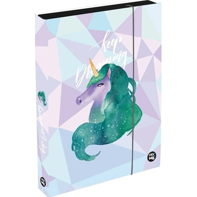 Oxybag Sherpy desky na školní sešity A4 Jumbo Unicorn