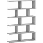 vidaXL Стенен рафт Сив Сонома 70 x 17 x 101 см Инженерна дървесина (8015013)