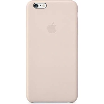 Apple iPhone Case - оригинален кожен кейс (естествена кожа) за iPhone 6 Plus, iPhone 6S Plus (бледо розов)