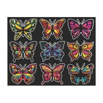 Colorvelvet - Włochy Velvet coloring page 47x35 Butterflies