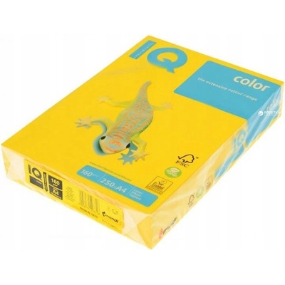 Farebný papier IQ color intenzívne žltý IG50 A4 160g