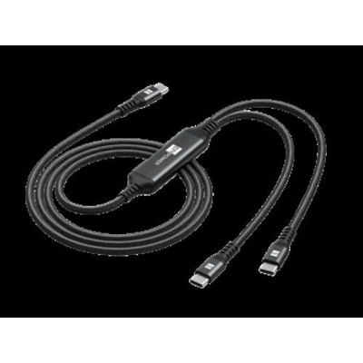 Erpower ERPW3CSP-BK USB-C/2× USB-C 1,5m černý