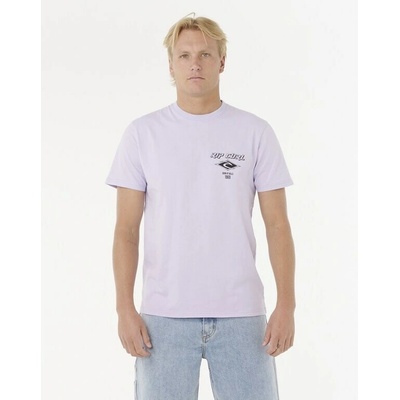 Rip Curl Fade Out Icon Tee Iced Lavender 2362