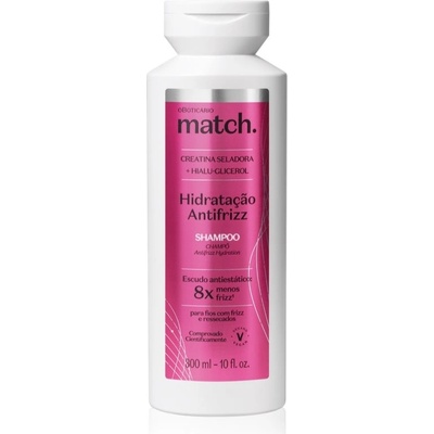 oBoticário Match hydratační šampon proti krepatění 300 ml