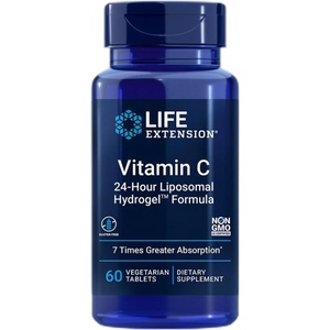 Life Extension Vitamin C 24-Hour Liposomal Hydrogel Formula [60 Таблетки]