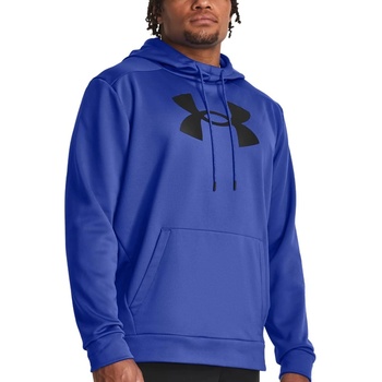 Under Armour Суитшърт с качулка Under UA Armour Fleece Big Logo HD-BLU 1379743-400 Размер L