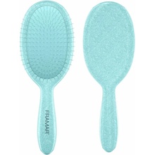 Framar FB DT Limited Editions Hair Brush kefy na rozčesávanie vlasov v limitovaných edíciach FB DT CUTS Sprinkle svetlo modrá strblietavá