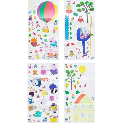 Paladone Стикери за стена Paladone - Peppa Pig (PP13674PP)