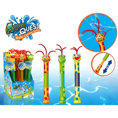 Alltoys Vodné delo vodnej príšerky zeleno-žlutá hlava 53 cm