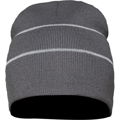 Polstar Зимна плетена шапка wolberg - двуслойна, сив цвят (cowo)