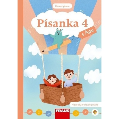 Písanka 1/4 s Apu pro ZŠ (vázané písmo) - Ivana Šimková