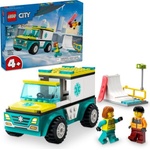 LEGO® City - Emergency Ambulance and Snowboarder (60403)