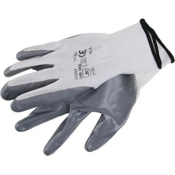 Rukavice veľ.10, nylon/Nitril