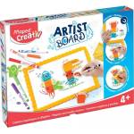 Maped Комплект магнитна дъска Maped Creativ - Artist Board, с фигурки (907100)