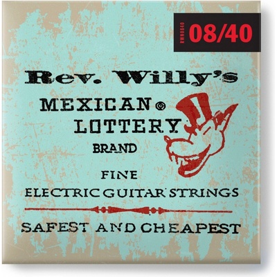 Dunlop Billy Gibbons Custom Rev Willy's Guitar Strings 8-40