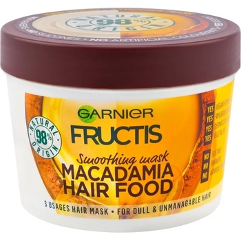 Garnier Fructis Hair Food Macadamia Маска за безжизнена коса, трудна за оформяне (GR-FRUCTIS-MACADAMIA)