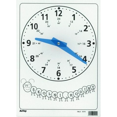 Školní hodiny české A4 5210