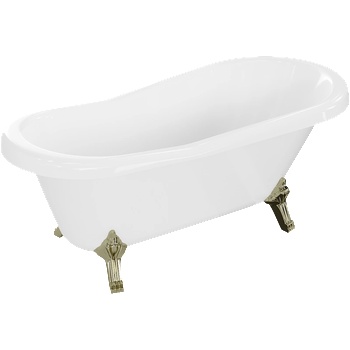 Mexen Retro 150x73 cm white/gold (53251507300-50)