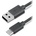 iLuv Кабел за MacBook и устройства с USB-C порт (1 м) - iLuv USB-C to USB-A Sync And Charge Cable (черен) (ICB58BK)