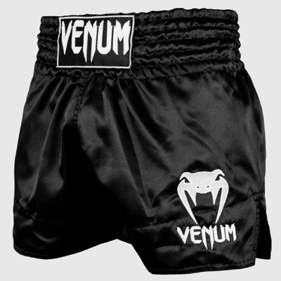 Venum - Боксова Екипировка | Официален Вносител за България Муай Тай Шорти Classic Venum - Black/White - XXL