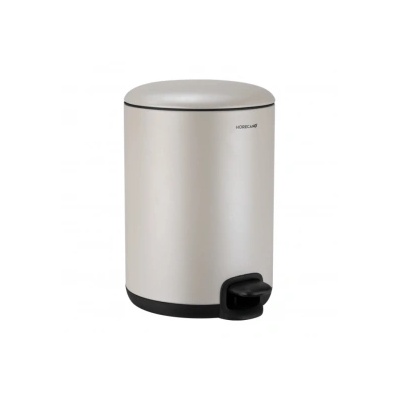 HORECANO - Кош с педал 12л ф24, 2xh44, 1см бежов HOME-(86427-ZB-002PC-BEIGE) (0185178)