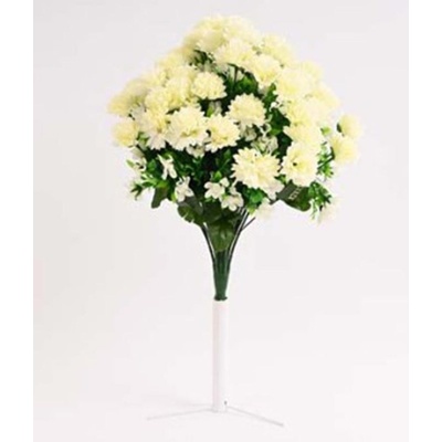 Kytice chryzantéma 44 cm krémová 371369 - 44 cm