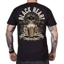 Black Heart Beer Biker čierna