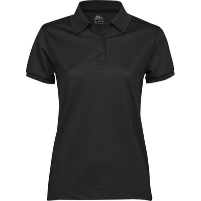 TeeJays Polokošile Polo piqué Club 7001 krátký rukáv dámské COT-18700100201 Černá