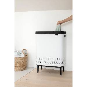 Brabantia Кош за пране с две отделения Brabantia Bo Hi 2 x 45 L (200540)