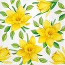 PAW servítky Yellow daffodils 33x33cm