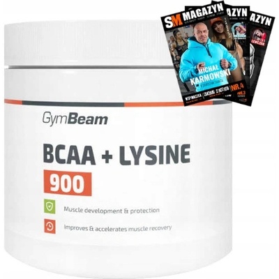 GymBeam BCAA + Lysine 900 300 tabliet